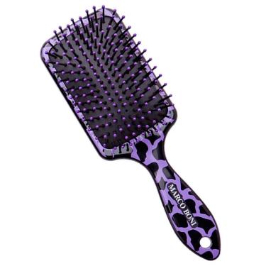 Imagem de Escova de Cabelo Marco Boni Raquete Almofadada Animal Print