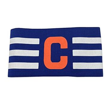 Imagem de Faixa de Capitão Braçadeira de Futebol Várias Cores Pronta Entrega (Azul)
