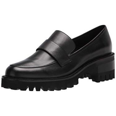 Imagem de Aerosoles Mocassim Ronnie feminino, Couro preto, 40
