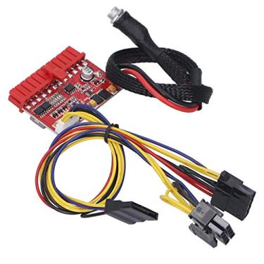 Imagem de Shanrya Módulo de energia para computador desktop, proteção contra sobrecorrente Placa adaptador de energia CC - ATX 160W para sistemas de controle industrial para ITX para máquinas POS