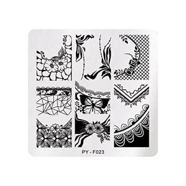 Imagem de Modelo De Unha Fluste Da Unha Fluste Butterfly Boneco De Neve De Abóbora Ferramenta De Estampagem De Unhas Para Manicure Salão Em Casa Natal