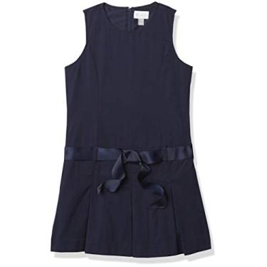 Imagem de The Children's Place Suéter sem mangas com cinto de laço para meninas, Maré única, 6-8