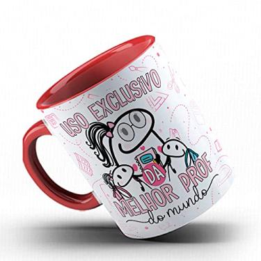 Imagem de 3c Caneca Flork Professores uso exclusivo Melhor professora