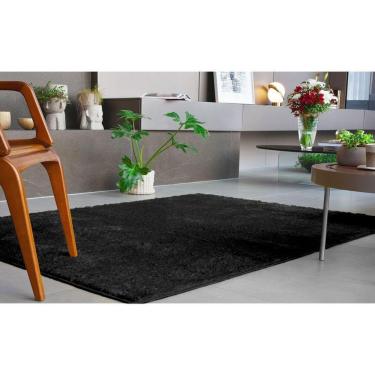 Imagem de Tapete Antiderrapante Silky Light 2,00x 2,50 Preto