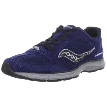 Imagem de Saucony Tênis de corrida masculino Grid Lightspeed, Azul-marinho/cinza, 11.5