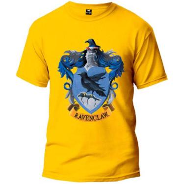 Imagem de Camiseta Harry Potter Corvinal Feminina Masculina Básica Fio 30.1 100%