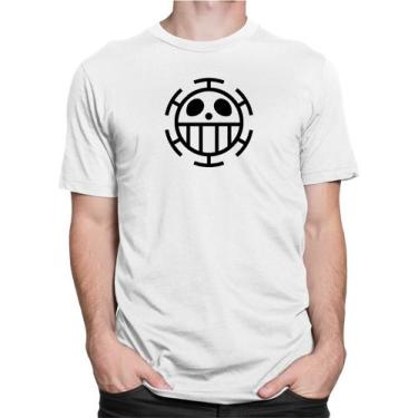 Imagem de Camiseta Camisa One Piece Trafalgar Law Anime Logo - Dking Creative