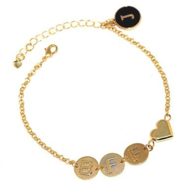 Kit 12 Pulseiras Da Amizade Best Friend Forever Bff Colorida