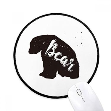 Imagem de Mouse pad de urso polar e animal branco para computador