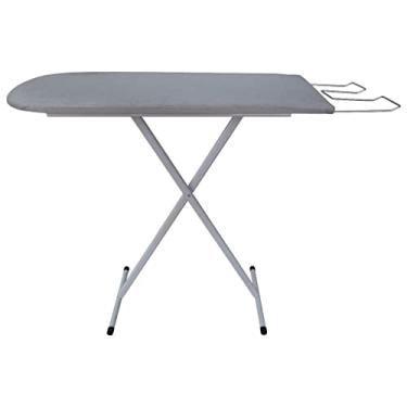 Imagem de Tabua Passar Roupa Reforçada + Porta Ferro Metais Massuia