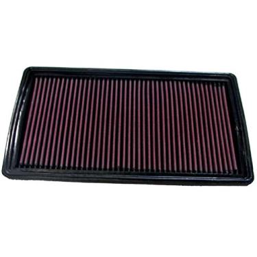 Imagem de K&N Filtro de ar do motor: Alto desempenho, premium, lavável, filtro de substituição: Compatível com CHEVROLET/Pontiac/OlDSMOBILE 1997-2005 (Classic, Malibu, Grand Am, Alero, Cutlass), 33-2121-1