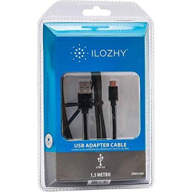Imagem de Cabo De Dados Usb A x Micro Usb Ilozhy 1.5 Metro Usb 2.0