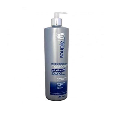 Imagem de Souple Liss Máscara Capilar Matizadora Platinum Blond 1l - R