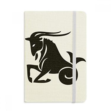 Imagem de Caderno de anotações oficial do signo do zodíaco Capricórnio de Constelação Capa rígida de tecido clássico diário