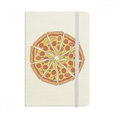 Imagem de Pimentas Pizza Italy Tomate Foods Capa dura Tecido Diário Clássico Diário A5