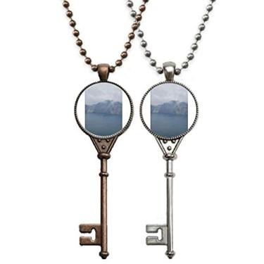 Imagem de OFFbb-USA Baiyun Tianchi Art Deco Presente Fashion Chaveiro Pingente Joias Decoração Casal