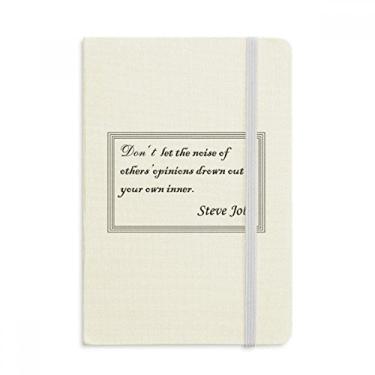 Imagem de Caderno Don't Let Others' Opinions Drown you capa dura diário clássico A5