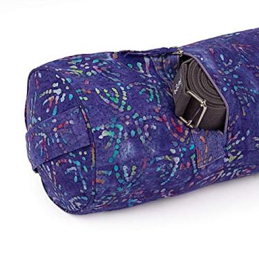 Imagem de Bolsa Porta Tapete Yoga Mat Bhakti, bolso interno e externo (Ameixa)