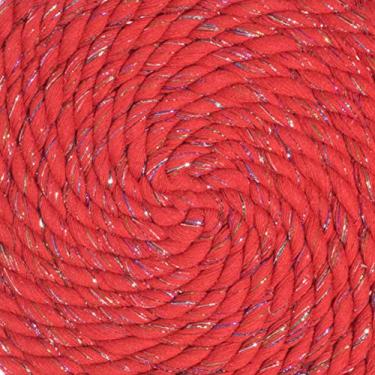 Imagem de Corda de algodão trançado natural West Coast Paracord – Corda artesanal – Corda tripla super macia e forte para esportes, decoração, artesanato, macramê, uso interno (1,27 cm x 320 m, Firecracker)
