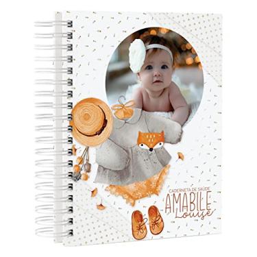 Imagem de Caderneta De Vacinação Atualizada Tema ROUPINHA com Foto e Nome - Menina