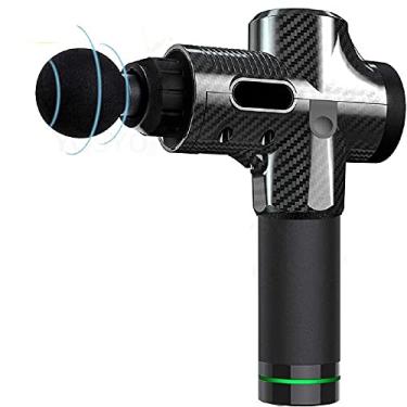 Imagem de Pistola Massageadora Eletrica Massagem e relachamento estimulador muscular profissional (Preto e cinza)