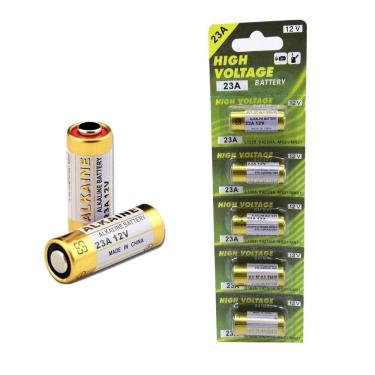 Imagem de Bateria Pilha 23A 12V Cartela 5 Peças Alcalina Alarme Portão