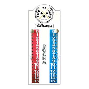 Imagem de Placar De Pontos Para Jogo Bola Bocha Oficial Marcador Mdf