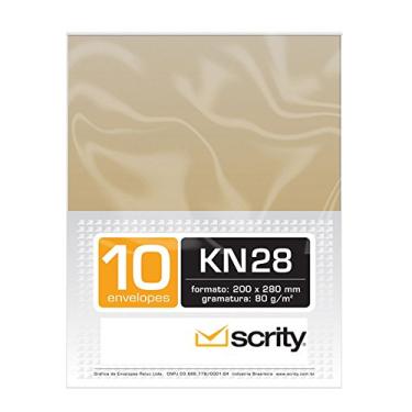 Imagem de Envelope Kraft Natural 80g 200x280 Pacote com 10 Unidades Scrity Kraft