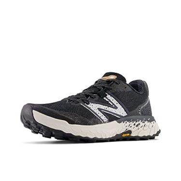 Imagem de New Balance Fresh Foam X Hierro V7 masculino, Preto/reflexo, 8 X-Wide