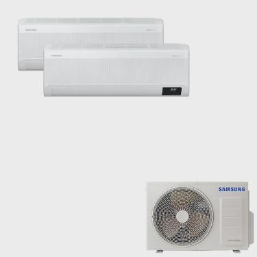 Imagem de Ar Condicionado Multi Split Inverter Samsung fjm 18.000 btus q/f 220V + 2x High Wall WindFree 9.000 btus