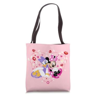 Imagem de Disney Minnie and Daisy BFF Heart Pink Tote Bag