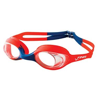 Imagem de FINIS Swimmies Goggles - Óculos de natação infantis para aprender a nadar - Hipoalergênico, óculos antiembaçamento com proteção UV - Óculos de natação infantis para crianças de 2 a 6 anos - vermelho azul/transparente