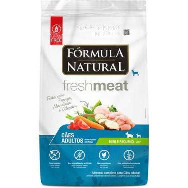 Imagem de Ração Seca Fórmula Natural Fresh Meat 7Kg Cães Adultos Raças Mini E Pe