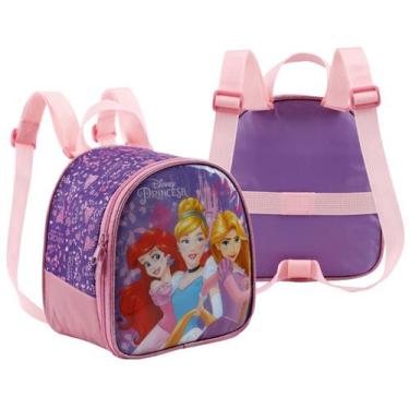 Imagem de Lancheira Escolar Infantil Bolsa Térmica Princesas Disney - Xeryus