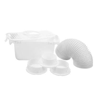 Imagem de Hemobllo 1 Conjunto De Kits De Mangueira Balde De Água Secador Conector De Ventilação Kit Parte Secador Placa De Ventilação Interior Kit De Ventilação Para Secador Elétrico Secador De