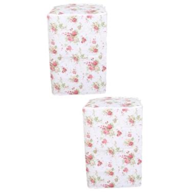 Imagem de Hemobllo 2 Peças Capa Para Máquina De Lavar Roupa Capa Para Máquina De Lavar Roupa-Capa À Prova D'Água
