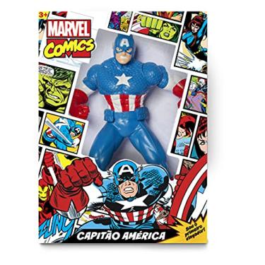 Imagem de Capitão America Comics Mimo Brinquedos Azul