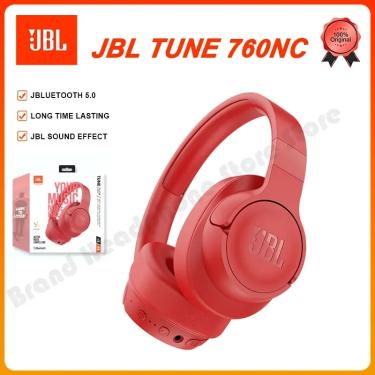 Imagem de JBL-Tune 760NC Auscultadores Bluetooth Sem Fios com Microfone  Cancelador de Ruído  T760NC  Pure