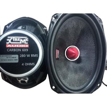 Imagem de Som Automotivo XTREME CARBON DARK 6x9 560 W Rms Par = Evok Tiger Mtx Zeta