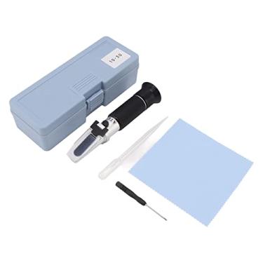 Imagem de Refratômetro Brix Com ATC, Refratômetro Brix Meter Brix Meter Portátil Portátil Leitor Brix Tester Kit de Fermentação Caseira para Produção de Vinho e Fabricação de Cerveja