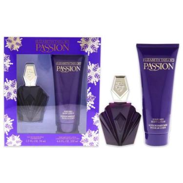 Imagem de Perfume Elizabeth Taylor Passion For Women, Conjunto De Presente De 2