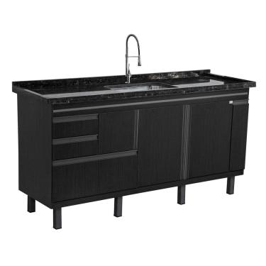 Imagem de Gabinete de cozinha Fortaleza para pia de 1,74 m
