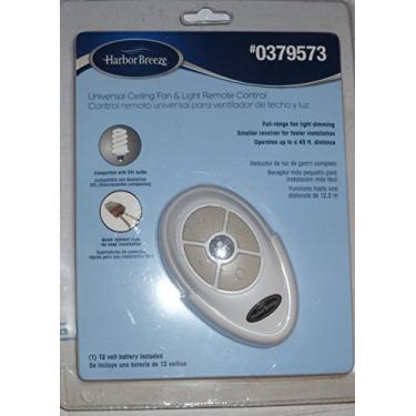 Imagem de Harbor Breeze Ventilador de teto universal e controle remoto de luz