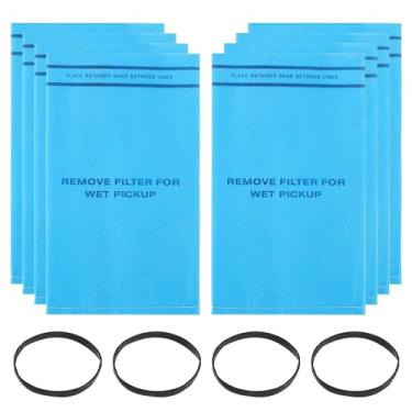 Imagem de EPLZON WS01025F2 Sacos de filtro secos e úmidos reutilizáveis com faixas de retenção aptas para Stinger 2-1/2 a 5 galões Shop Vac Vacuum Craftsman 9-38737 MultiFit VF2000 (pacote com 8 sacos de