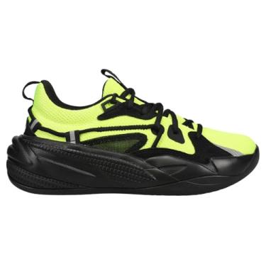 Imagem de PUMA Mens Rs-Dreamer Sneakers Shoes Casual - Black,Yellow - Size 8 D