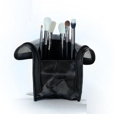 Imagem de Estojo bolsa porta pinceis vertical pro makeup brush pouch