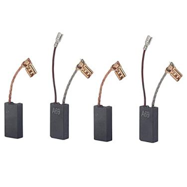 Imagem de Pacote com 4 escovas de carbono 1617014135 para Bosch GBH 7 DE GBH 7-45 DE GBH 7-46 DE S20G a69 Conjunto de pincéis