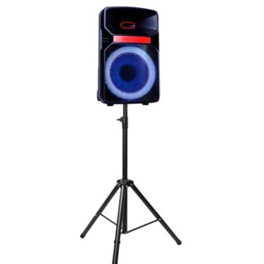 Imagem de Polyvox, Kit Caixa Som Amplificada Xc-812T Polyvox Bluetooth 600w + Tripé