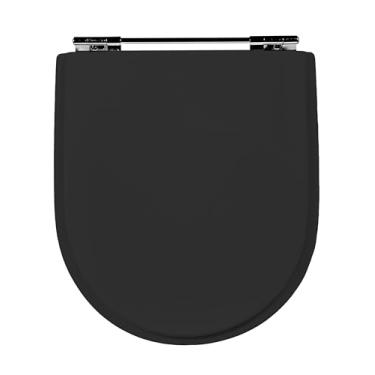 Imagem de Tampa de Vaso Sanitario Calypso Preto Mdf Sicmol