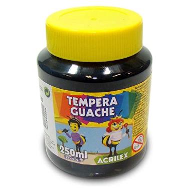 Imagem de Tempera Guache 250 Ml, Acrilex, 020250520, Preto